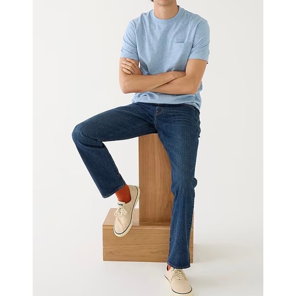 J.Crew - 770M Straight-fit stretch jean/one-year wash/ 30x32